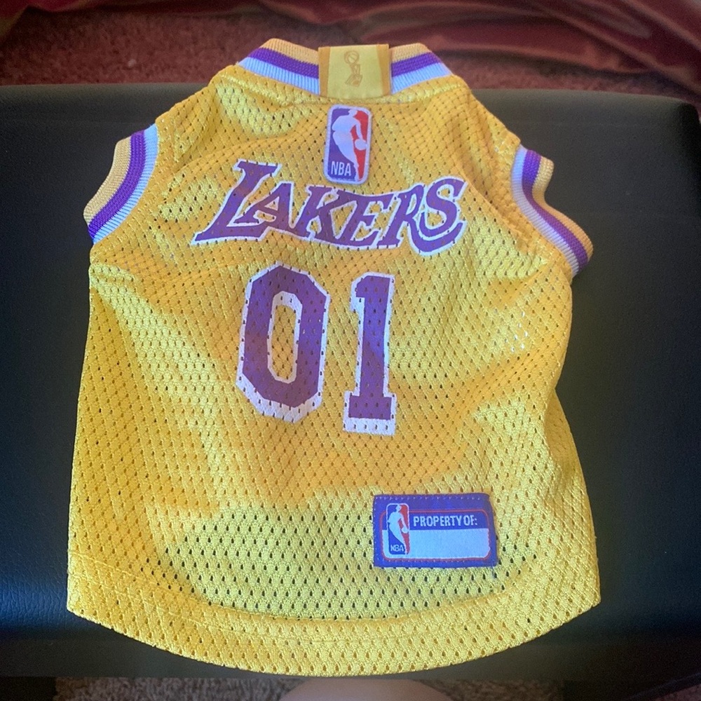 Lakers XS Pet Jersey